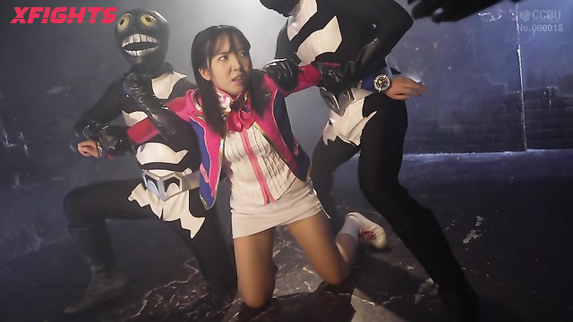 Giga - Sentai Pink transformation release Sairyujer - Superheroine Porn