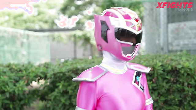 Giga - Sentai Pink transformation release Sairyujer - Superheroine Porn