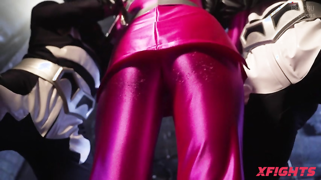 Giga - Sentai Pink transformation release Sairyujer - Superheroine Porn