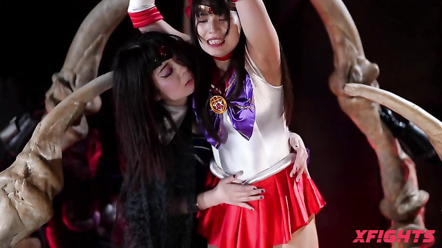 Zen Pictures - ZEPE-73 Sailor Rabios & Sailor Pastel - Superheroine Porn