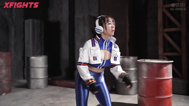 Giga - SPSC-65 Crisis 2: It’s a wonderful tights - Superheroine Porn