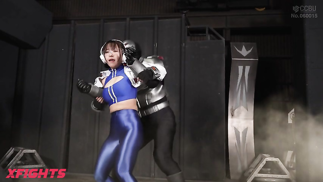 Giga - SPSC-65 Crisis 2: It’s a wonderful tights - Superheroine Porn