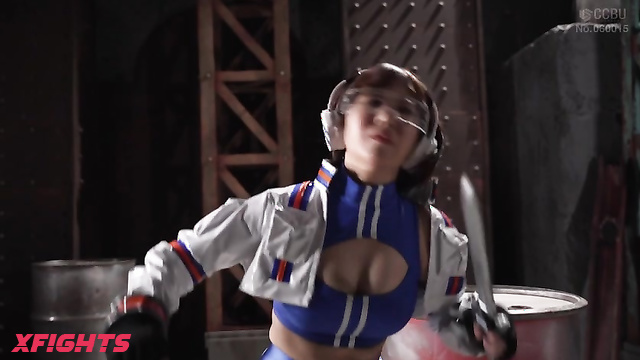Giga - SPSC-65 Crisis 2: It’s a wonderful tights - Superheroine Porn