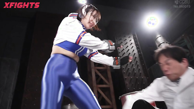 Giga - SPSC-65 Crisis 2: It’s a wonderful tights - Superheroine Porn