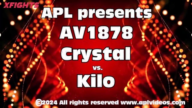 APL Female Wrestling - AV1878 Crystal vs Kilo - Spank her harder