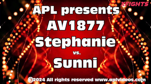 APL Female Wrestling - AV1877 Stephanie vs Sunni - Tough competitors