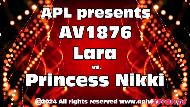 APL Female Wrestling - AV1876 Lara vs Princess Nikki - Fast-paced match