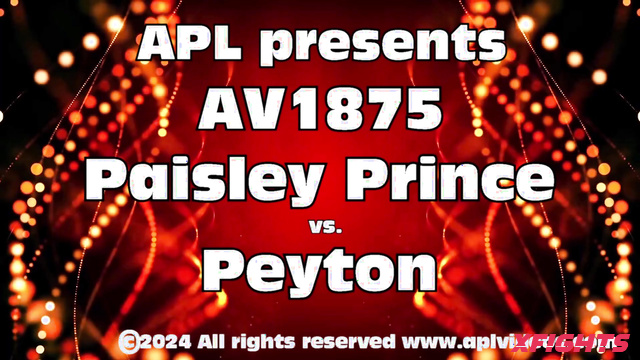 APL Female Wrestling - AV1875 Paisley Prince vs Peyton - Sit on her face