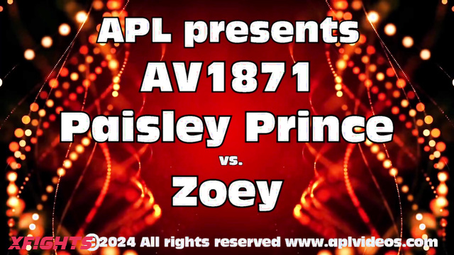 APL Female Wrestling - AV1871 Paisley Prince vs Zoey - Hotties encounter