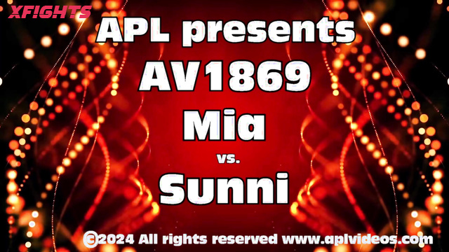 APL Female Wrestling - AV1869 - Mia vs Sunni - Electrifying catfight