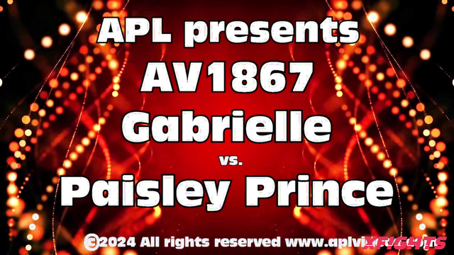 APL Female Wrestling - AV1867 Paisley Prince vs Gabrielle - GFs catfight