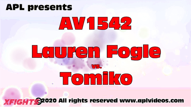 APL Female Wrestling - AV 1542 Lauren Fogle vs Tomiko - Loser to suffer