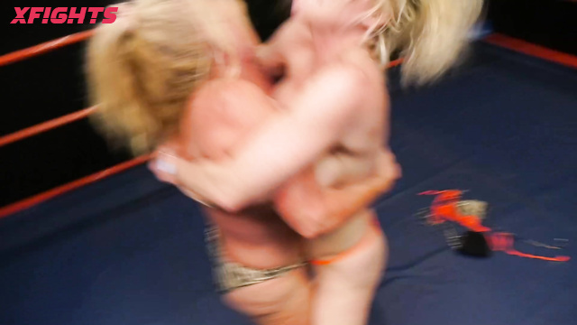 DT Wrestling - DT-1852HD Venus vs Tylene - Busty blondies catfight