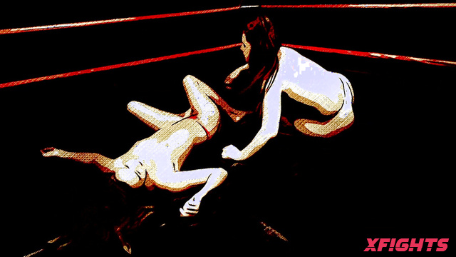 DT Wrestling - DT-1849HD Skylar Rene vs Christy Love Topless Ring Match