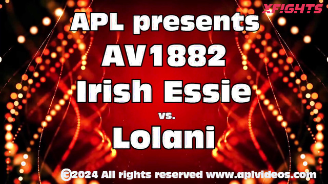 APL Female Wrestling - AV1882 Irish Essie vs Lolani - Face-sitting match