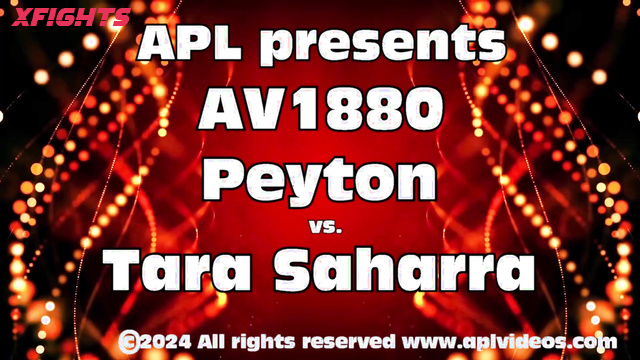 APL Female Wrestling - AV1880 Tara Saharra vs Peyton - Fierce competitors