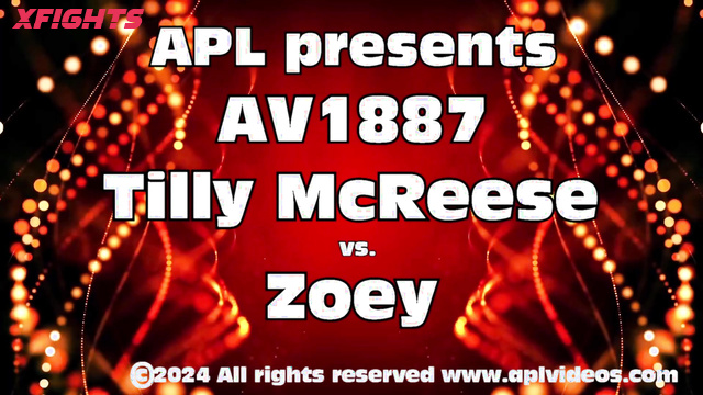 APL Female Wrestling - AV1887 Tilly Mcreese vs Zoey - Hot rivalry!