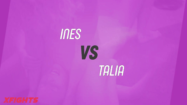 Fighting Dolls - FD6316 Ines vs Talia Lesbian Nude Wrestling