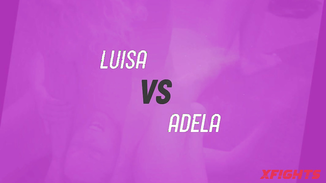 Fighting Dolls - FD6242 Adela vs Luisa - Competitive topless battle