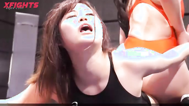Akibacom - BXM-11 Sexy japanese girl brutally beats & humiliates her opponent in the ring