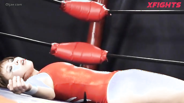 Akibacom - BOT-05 - The guy brutally defeated Japanese beauties in the ring