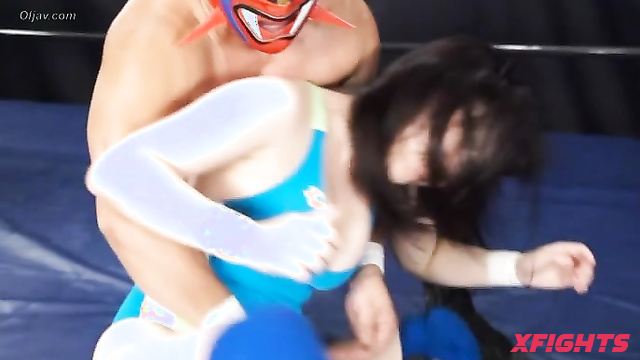 Akibacom - BOT-05 - The guy brutally defeated Japanese beauties in the ring