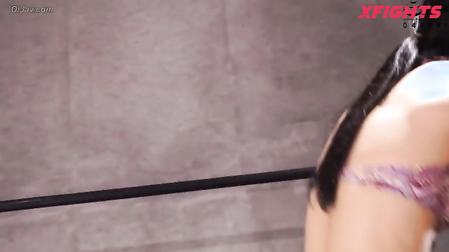 Akibacom - BBEX-01 - Boxing match between hot girls in bikini