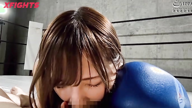 Akibacom - BXFS-02 - Topless boxing of hot Asian girls