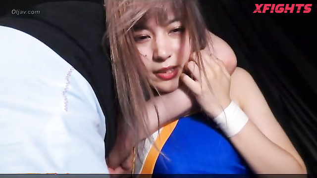 Akibacom - KDSS-03 - The guy chokes cute beauties in the ring