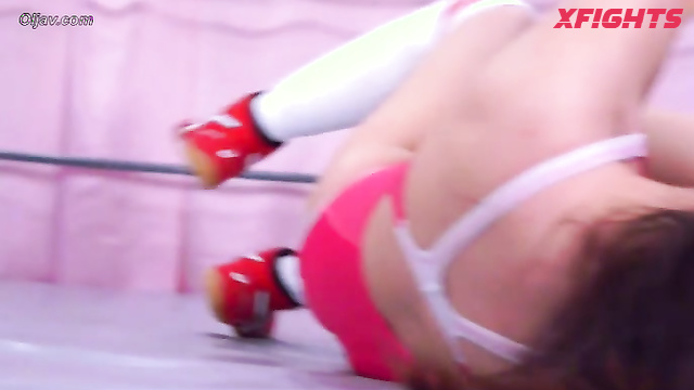 Akibacom - PXWR-02 Sexy idol wrestling 2 - Hot chicks at silver ring