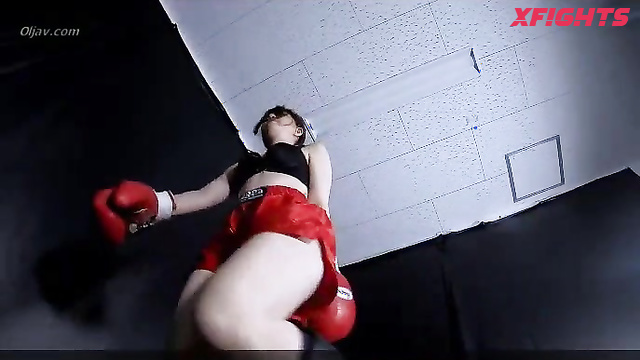 Akibacom - KSBO-01 - POV hardcore boxing with sweet Asian girls