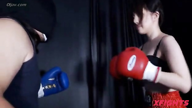 Akibacom - KSBO-01 - POV hardcore boxing with sweet Asian girls