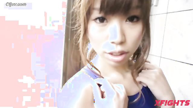 Akibacom - FGV-02 - Hot Japanese babe wins wrestling match
