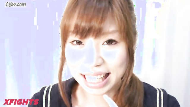 Akibacom - FGV-02 - Hot Japanese babe wins wrestling match