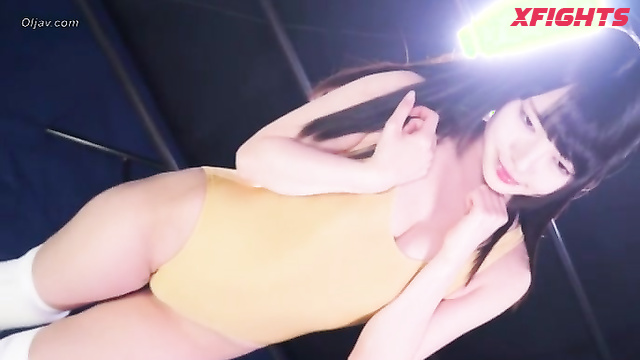 Akibacom - BPLS-07 - Hardcore sex fight between two Japanese beauties in the ring