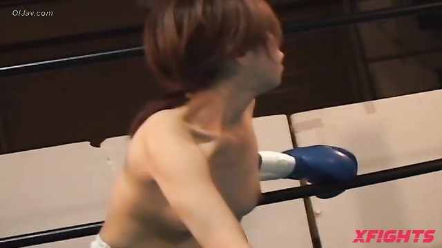 Akibacom - PTK-01 Hana Rui’s Topless Kickboxing: Kicks Spark Intense Collapse
