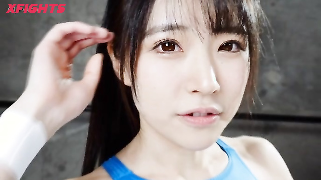 Akibacom - BW-62 - Brutal fight in the ring between two Asian girls
