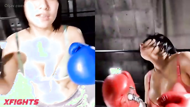 Akibacom - BDJB-01 Same character women’s boxing 01 - POV punching session