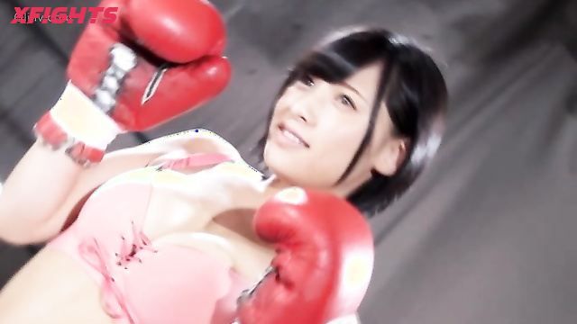 Akibacom - BDJB-01 Same character women’s boxing 01 - POV punching session