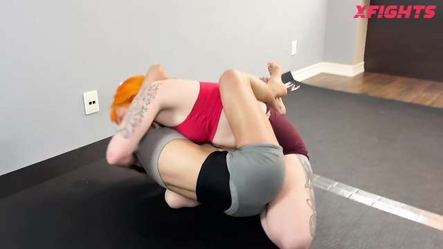 Absolute Mixed Wrestling - AMW155 Mel Fire vs Persuaxion Competitive Fight