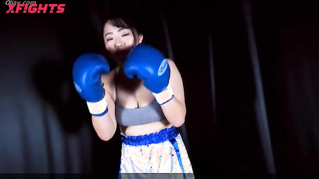 Akibacom - BTBW-01 - POV boxing sparring with hot Japanese girls
