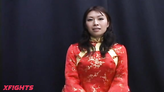 Akibacom - B-1TM-3 - Girl dominates her girlfriend in the ring
