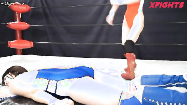 Akibacom - SNQ-03 - Girls had a brutal fight right on the mats