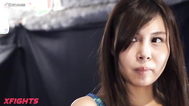 Akibacom - ﻿BLRP-01 - Busty Japanese girl dominates her opponent in the ring