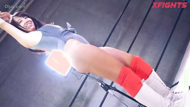 Akibacom - ﻿BTUP-08 Beautiful wrestler closeup - Brutal domination session