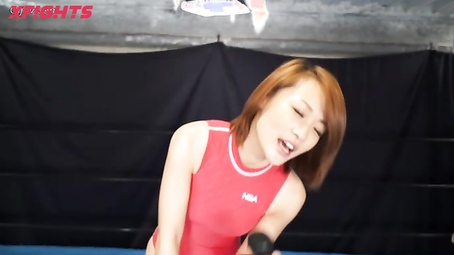 Akibacom - BCG-01 Ayumu Kuroki challenge - Creampie to end the fight