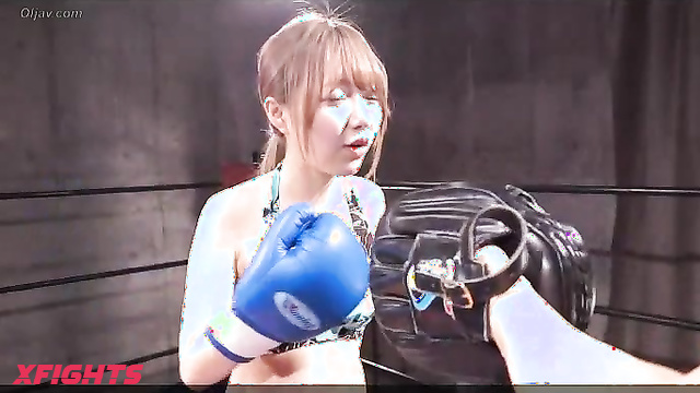 Akibacom - BRVX-03 - Hard boxing between two cute Asian girls
