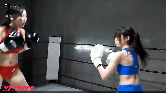 Akibacom - BCMC-09 Custom match 09 - Lesbians into boxing battle
