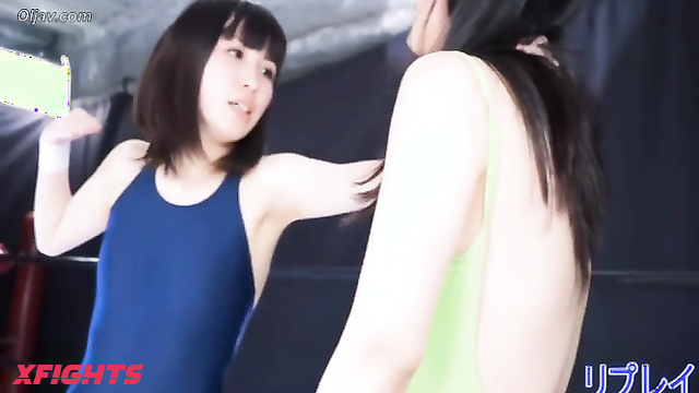 Akibacom - FJP-09 - Sexy Japanese girls fighting in the ring