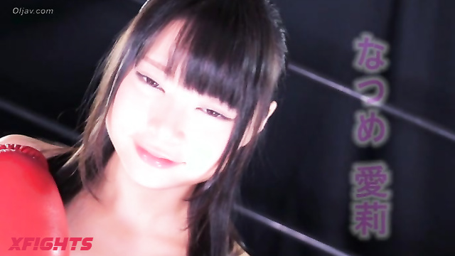 Akibacom - BJB-02 - Sweet Asian girls engage in a hardcore boxing match